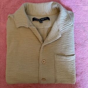 Rustic Souls Men's Beige Shirt Jacket